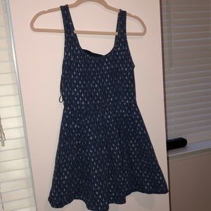 Blue Skater Dress